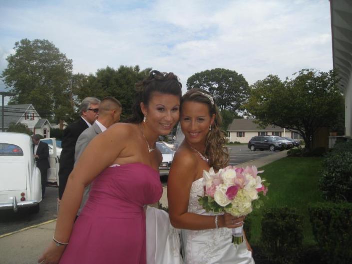 Bride and Maid of Honor